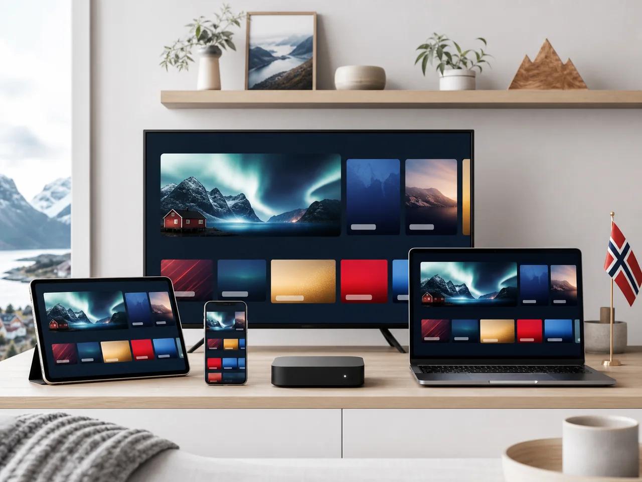 IPTV Oslo oppsett på Smart TV mobil nettbrett PC og IPTV-boks